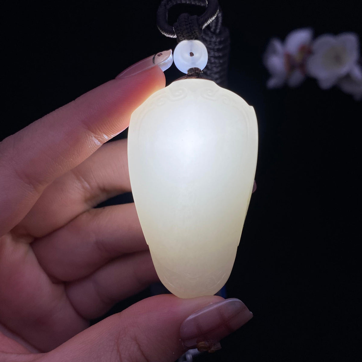 和田玉白玉籽料【平安无事牌】（43.6g）