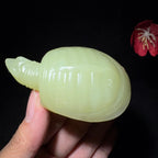 和田玉黄口龟手把件（78.7g）