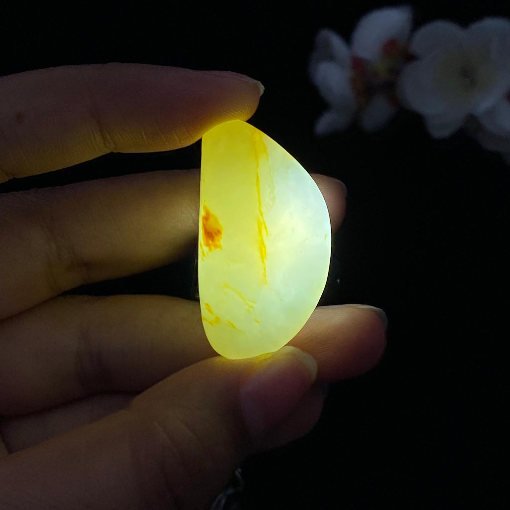和田玉洒金皮籽料吊坠籽（13.5g）