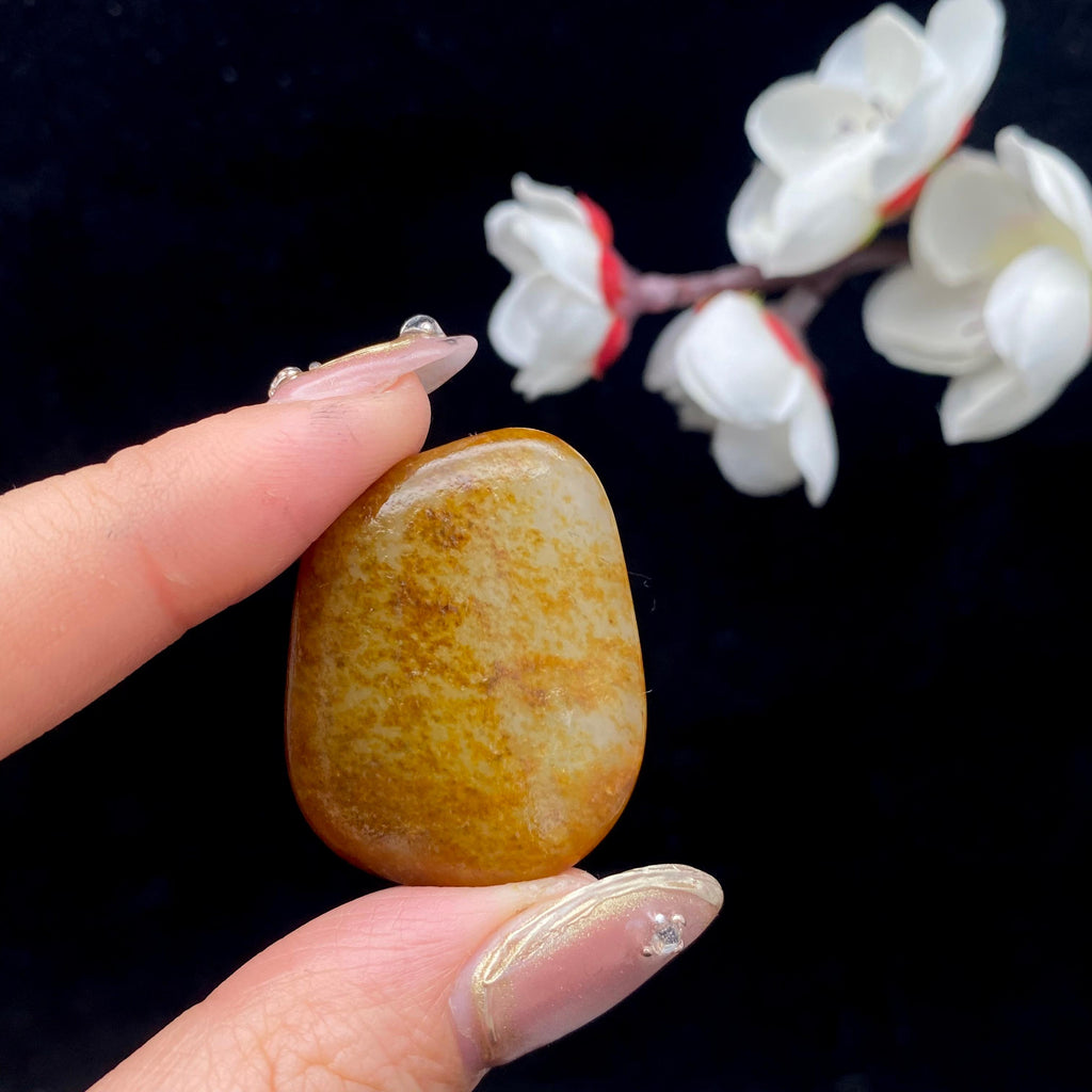 和田玉聚红皮籽料吊坠籽（13.7g）