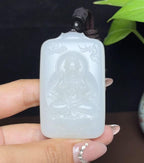 和田羊脂玉观音（70.3g）