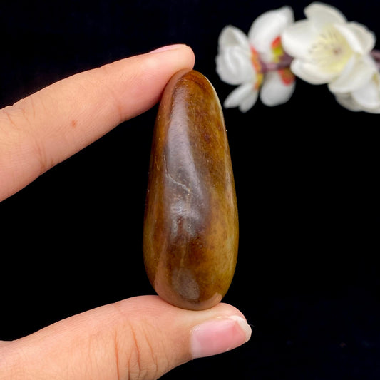 和田玉红皮籽料男士挂件（78.4g）