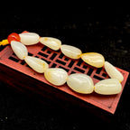和田玉洒金皮【精品手串】（33.3g）
