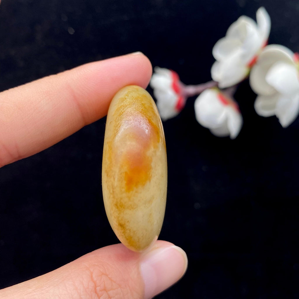 和田玉聚黄皮籽料（35.3g）