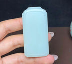 和田羊脂平安无事牌（42.2g）