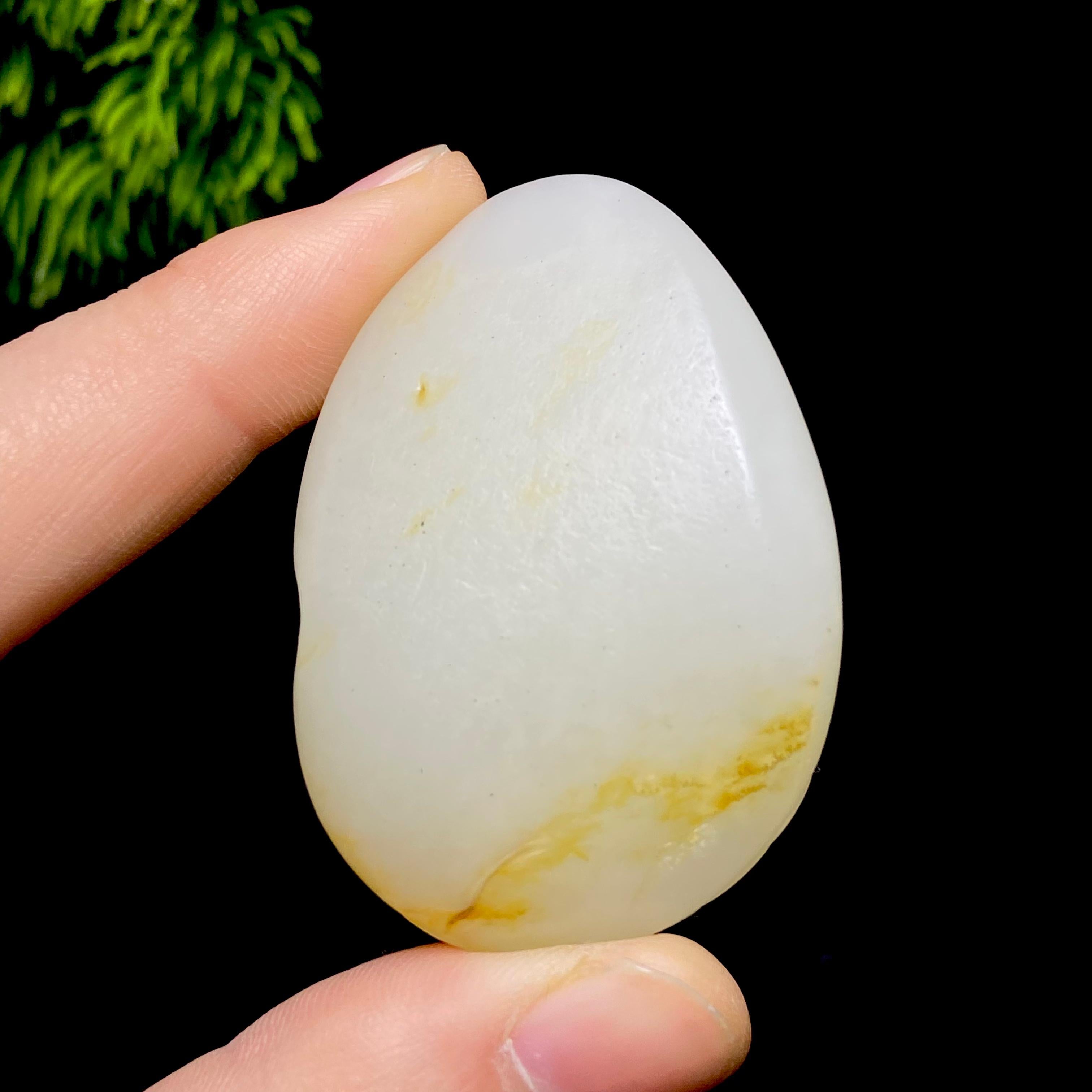 和田玉籽料观音（52.1g）