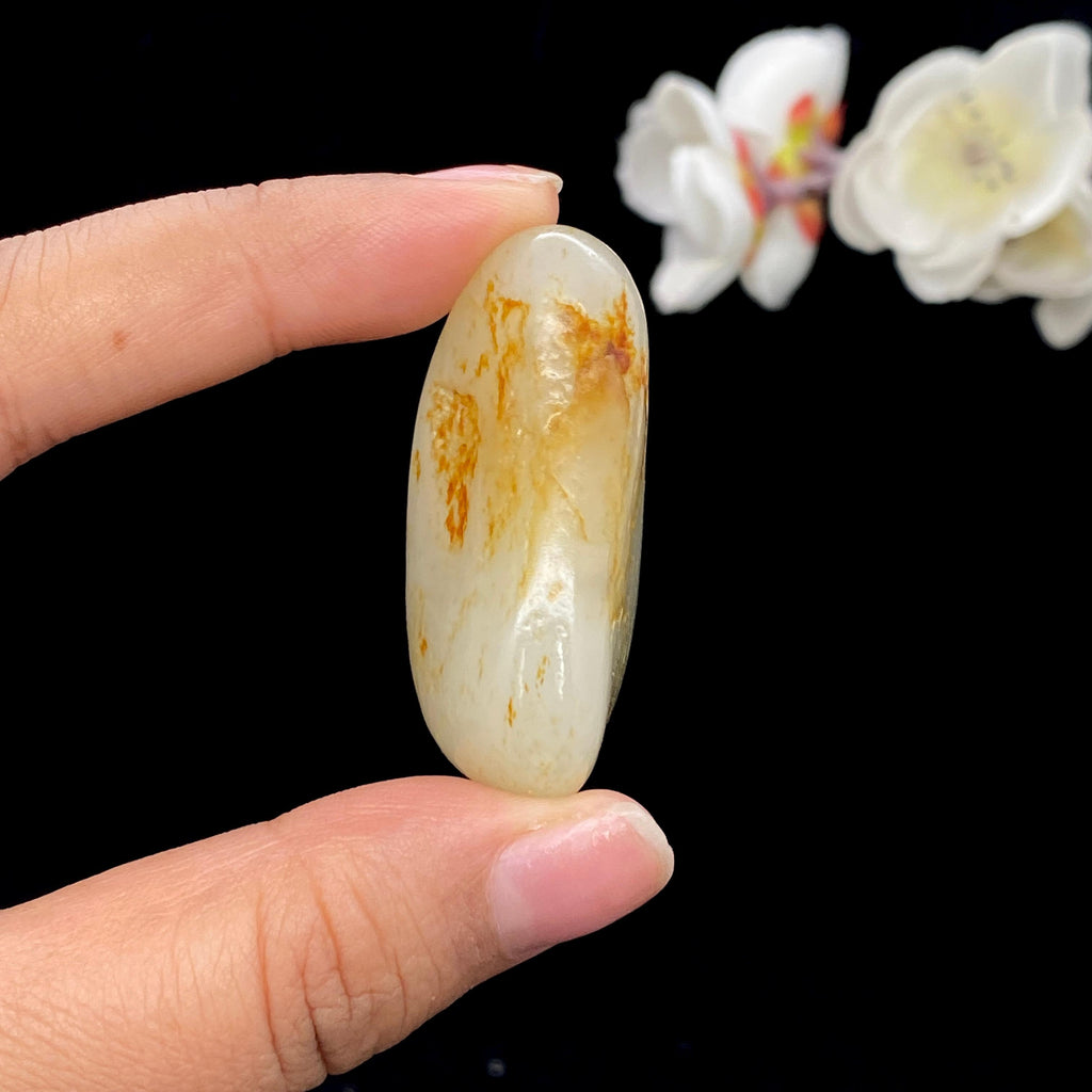 和田玉洒金皮籽料挂件（38.2g）