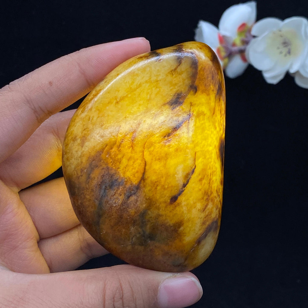 和田玉黄沁皮籽料（169.4g）