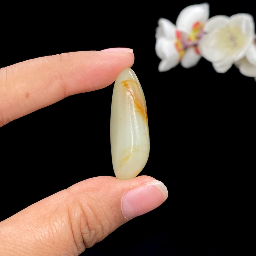 和田玉洒金皮籽料吊坠籽（14.8g）