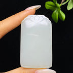 和田玉籽料无事牌（49.4g）
