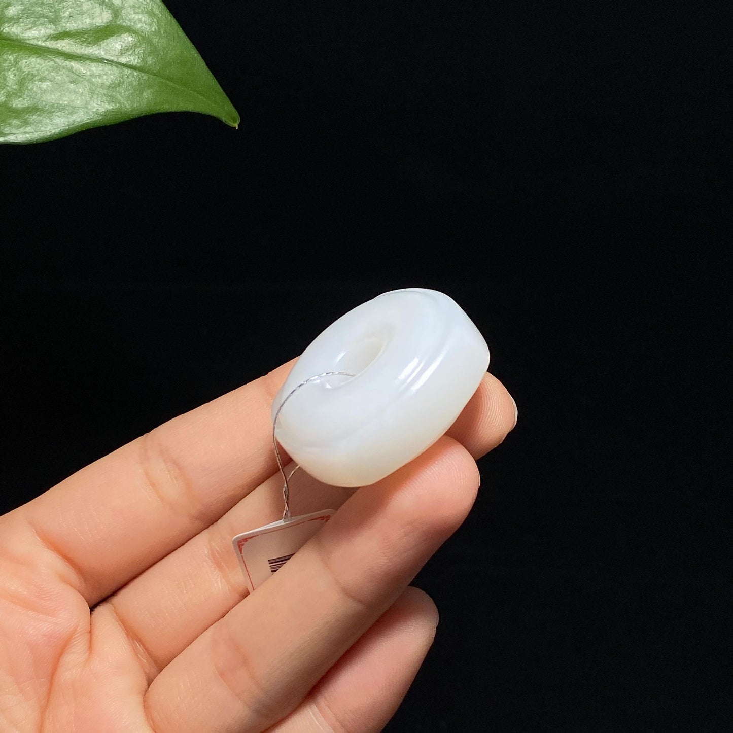 精品和田玉天圆地方平安扣（22.0g）