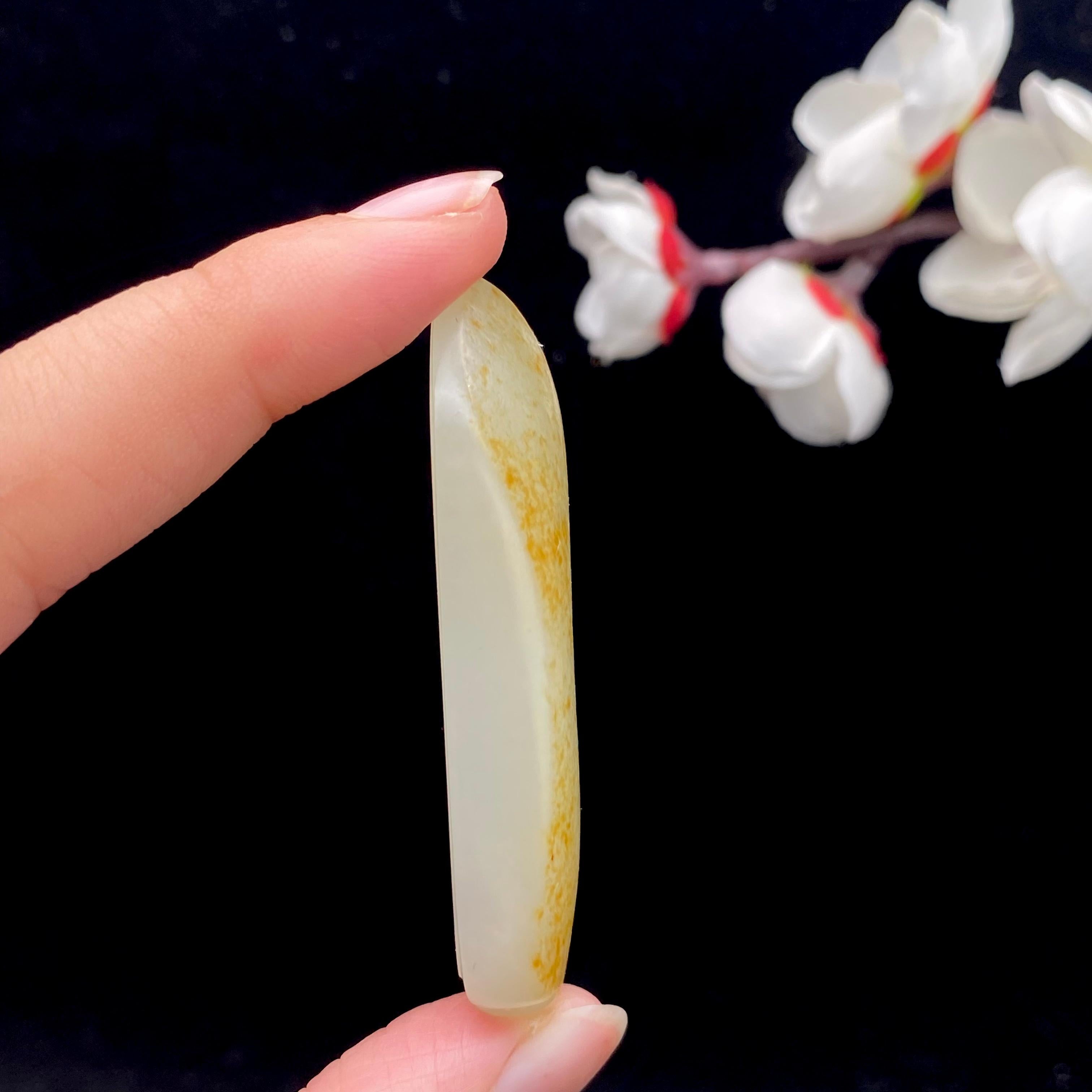 和田玉籽料【无事牌】（25.5g）