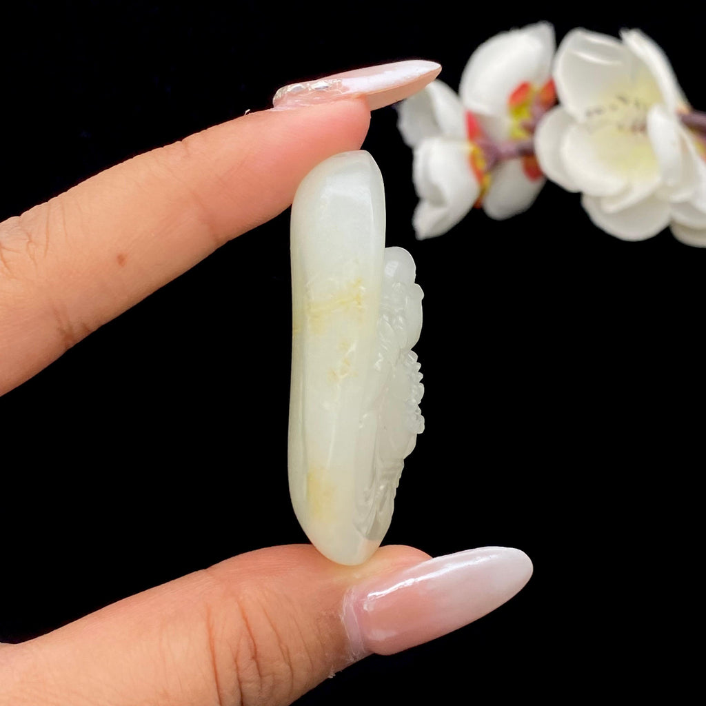 和田玉洒金皮籽料【佛公】（41.2g）