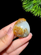 和田玉籽料连年有余（22.7g）