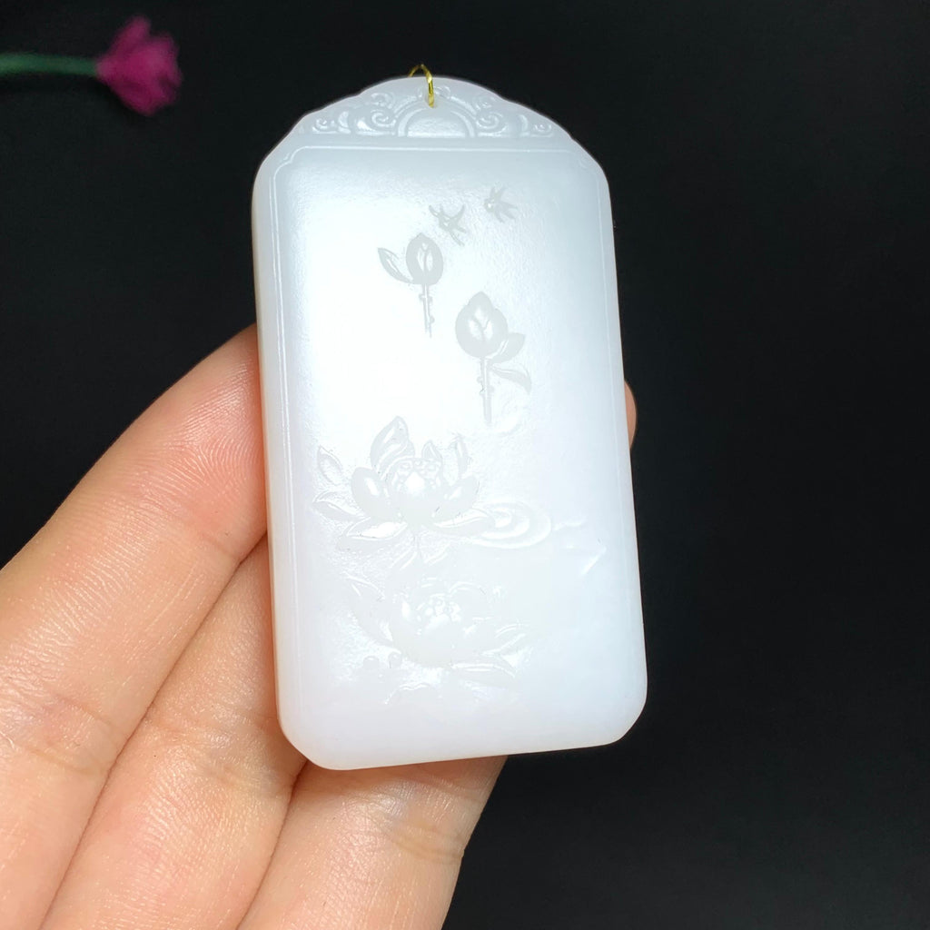 和田精品白玉马牌（47.0g）