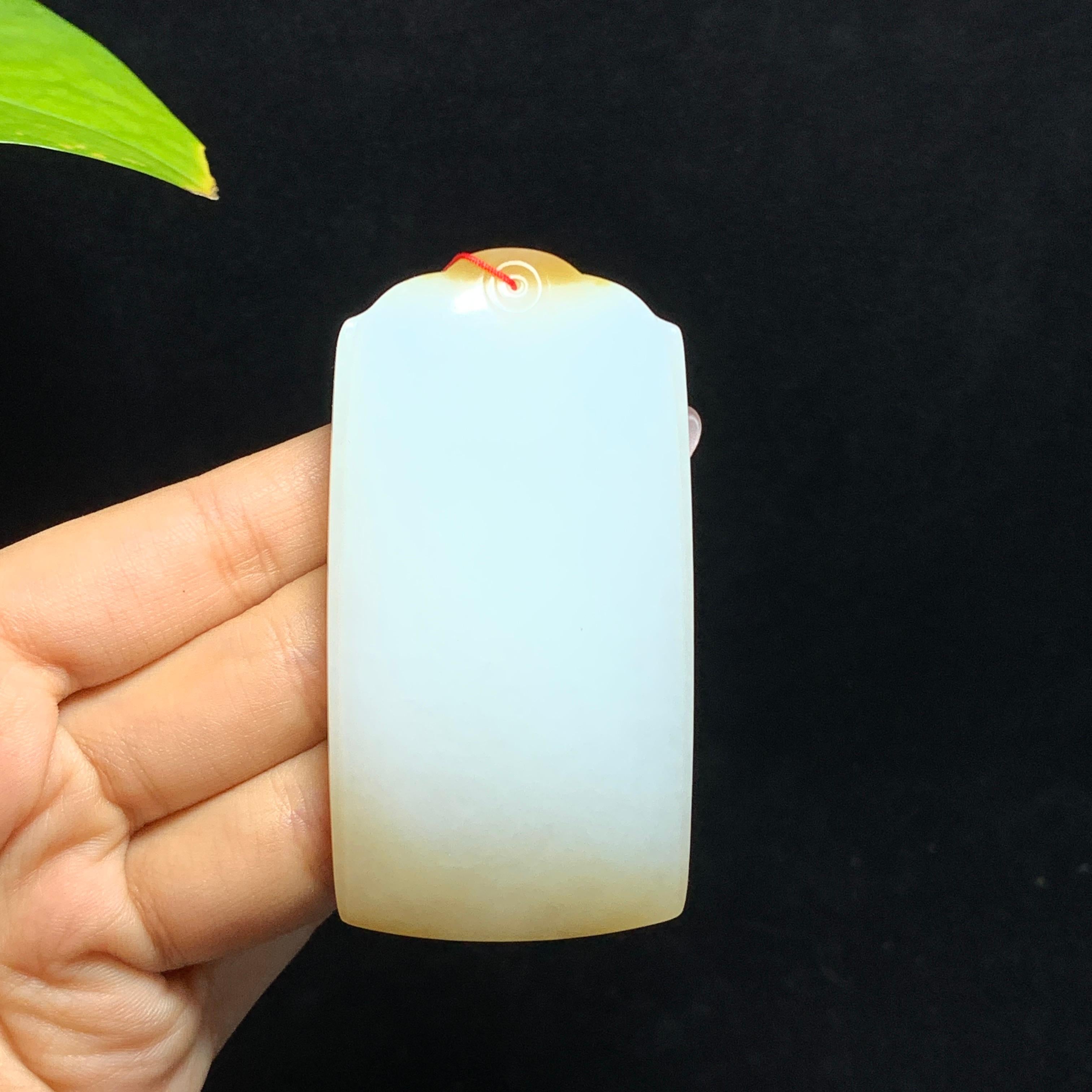 和田山料糖白玉无事牌（100.0g）