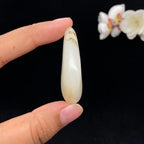 和田玉白玉籽料挂件（25.3g）