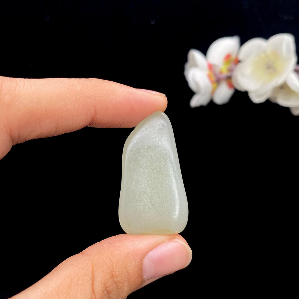 和田玉青白玉籽料吊坠籽（15.2g）