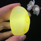 和田玉洒金皮籽料挂件（47g）