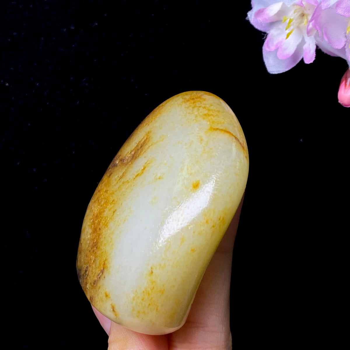 和田玉籽料皮带扣（133.1g）