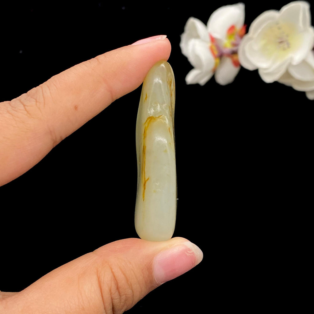 和田玉洒金皮籽料挂件（31.8g）