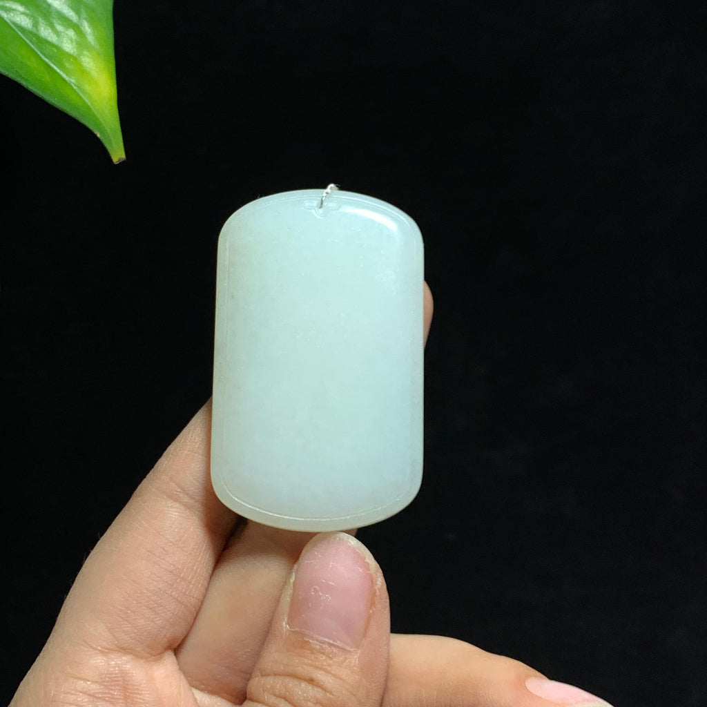 和田山料白玉无事牌挂件（32.7g）