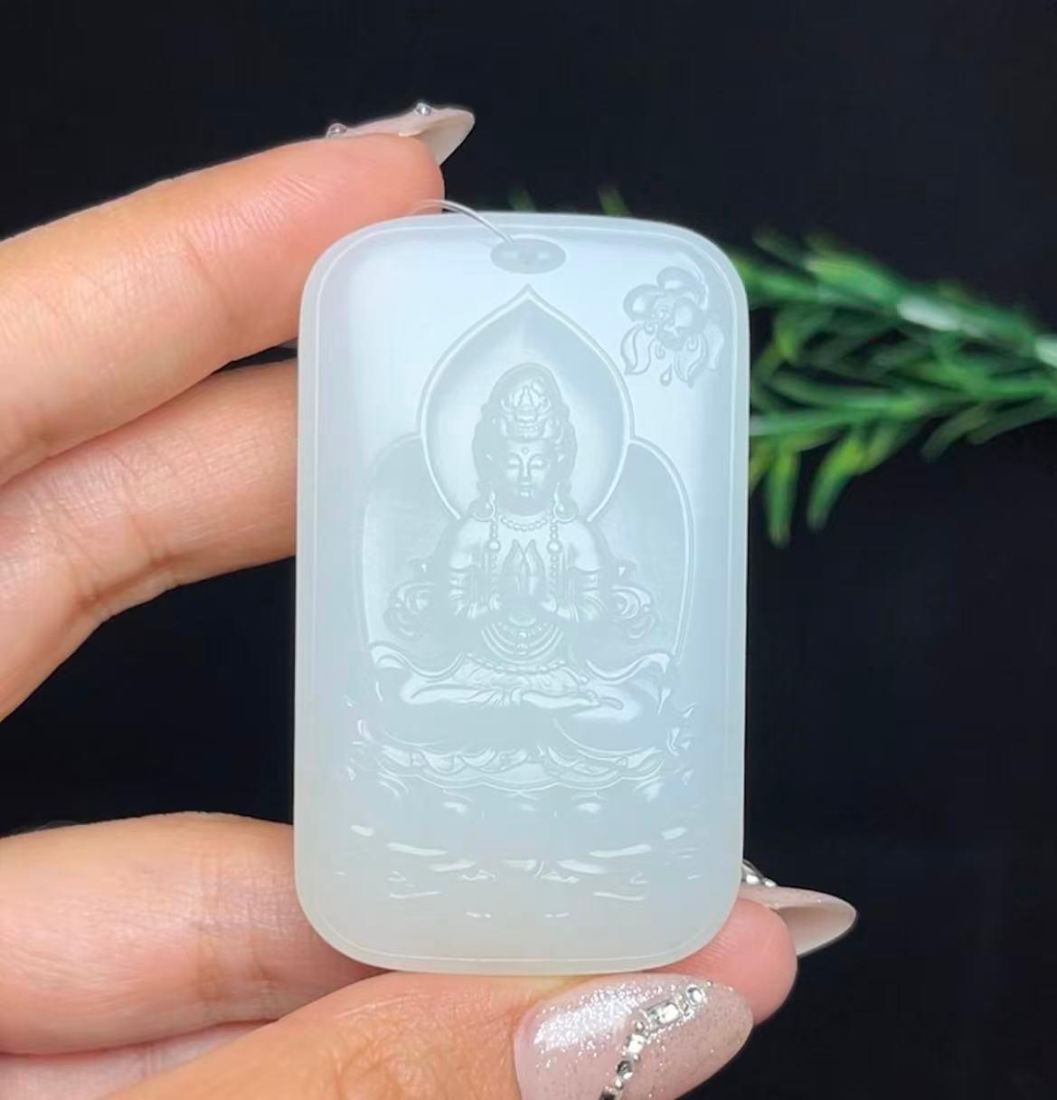 和田白玉观音（54.8g）