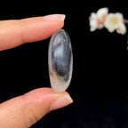 和田玉青花带洒金皮籽料吊坠籽（19.3g）
