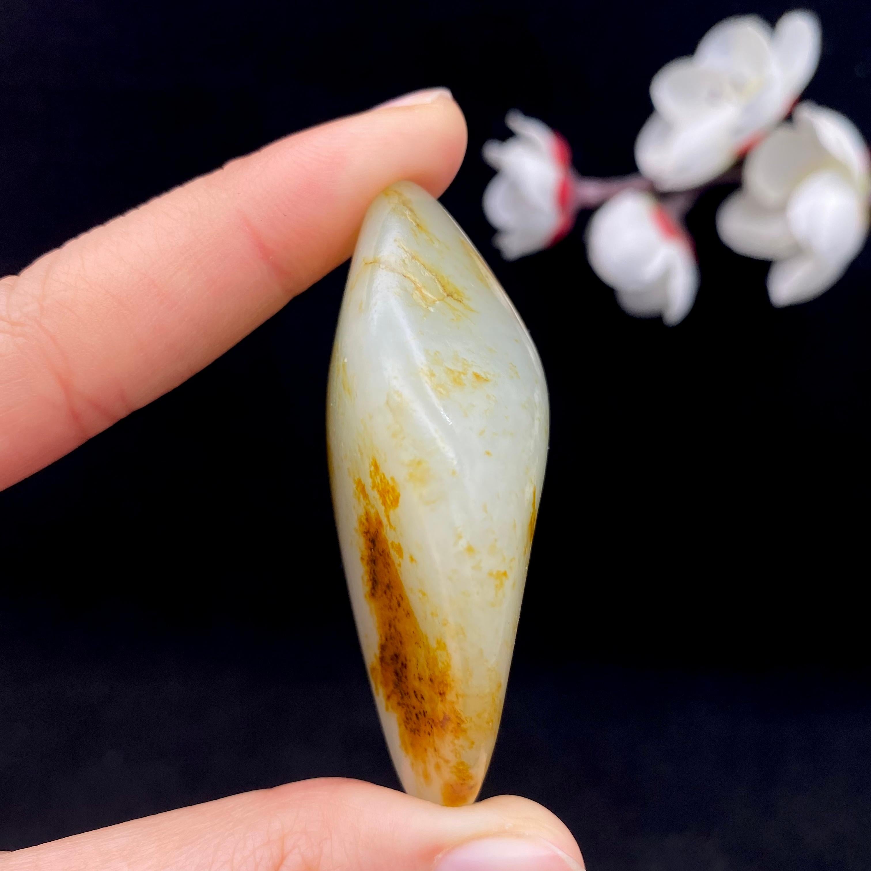 和田玉洒金皮籽料（53.6g）