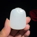 和田玉白玉平安无事牌（22.5g）