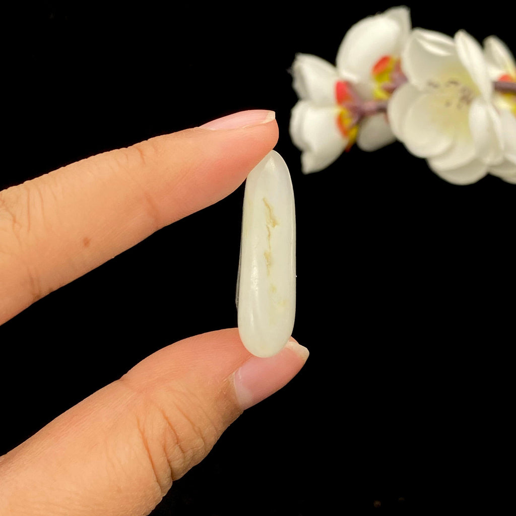 和田玉白玉籽料吊坠籽（14.5g）