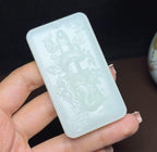 和田羊脂玉祥龙护主（80.5g）