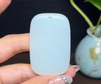和田羊脂玉平安无事牌（33.7g）
