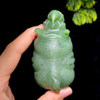 和田玉碧玉犀牛（263.6g）