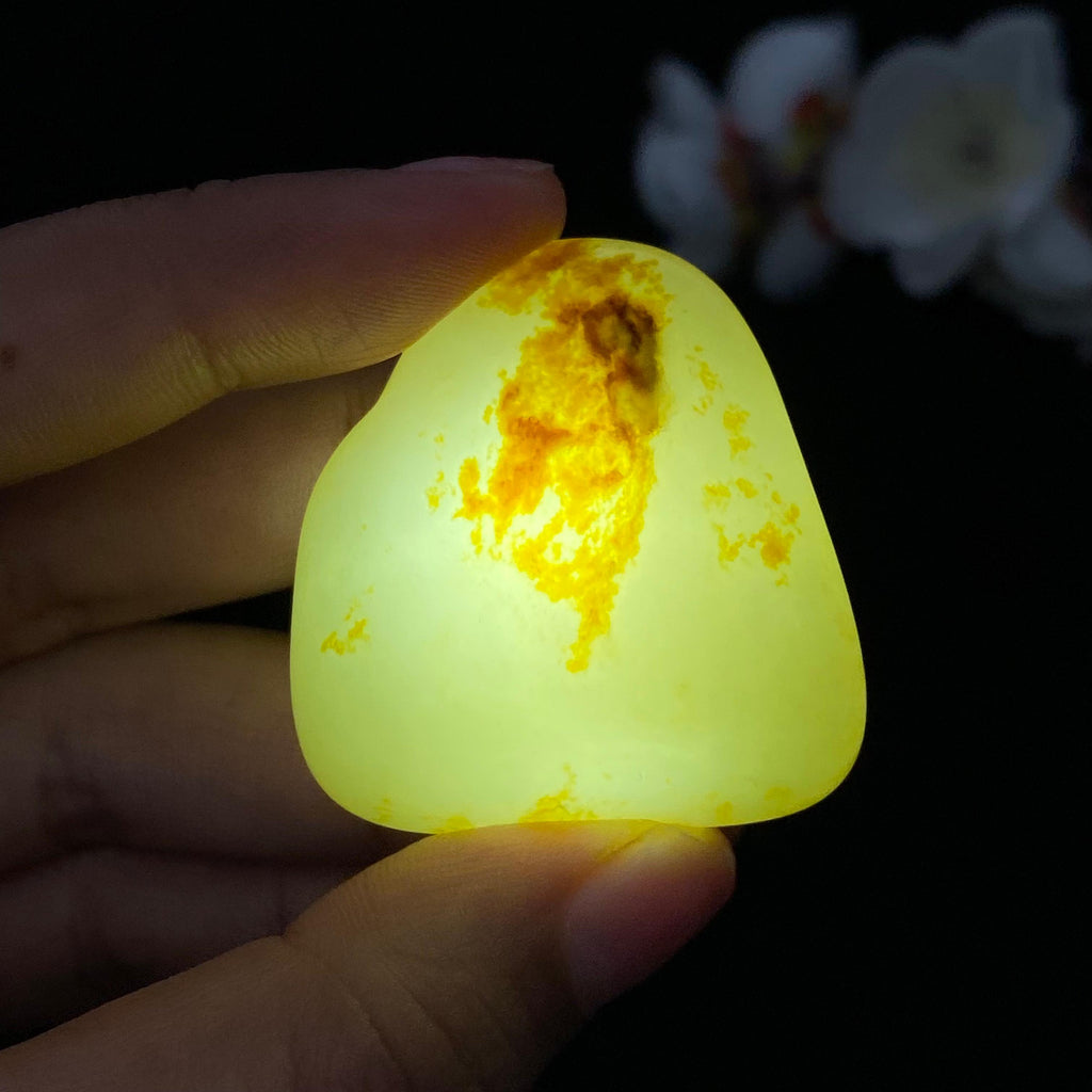 和田玉洒金皮籽料挂件（31.2g）