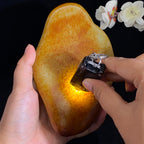 和田玉洒红皮籽料（1227.1g）