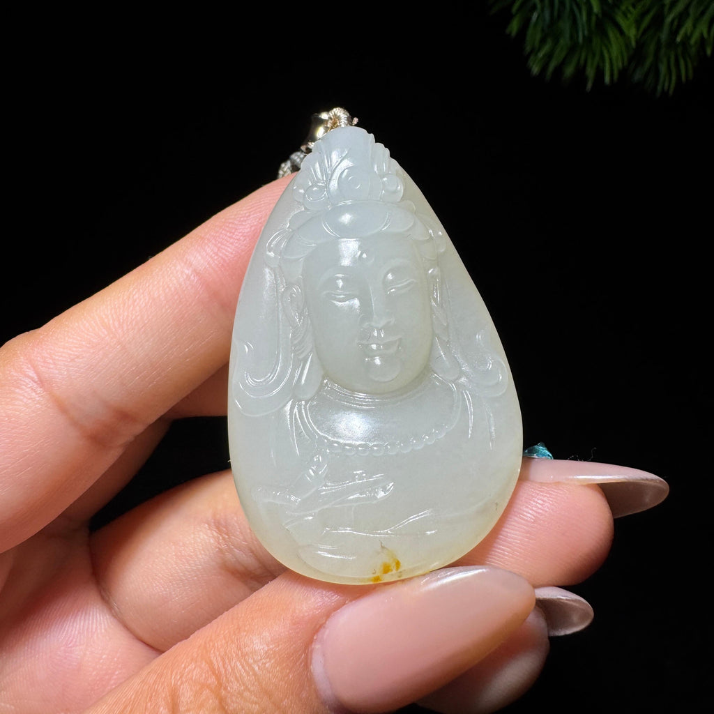 和田玉籽料观音（30.0g）