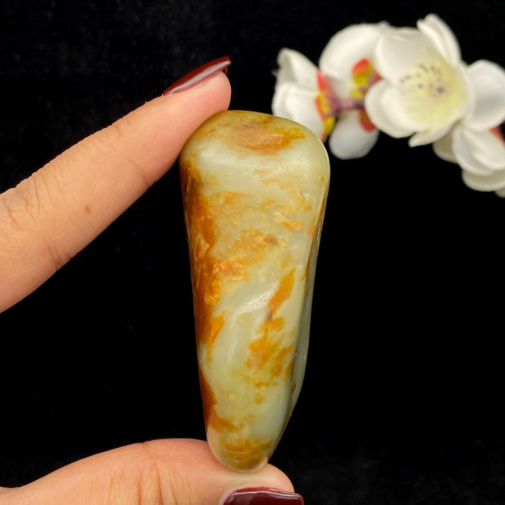 和田玉红皮籽料原石（103.7g）