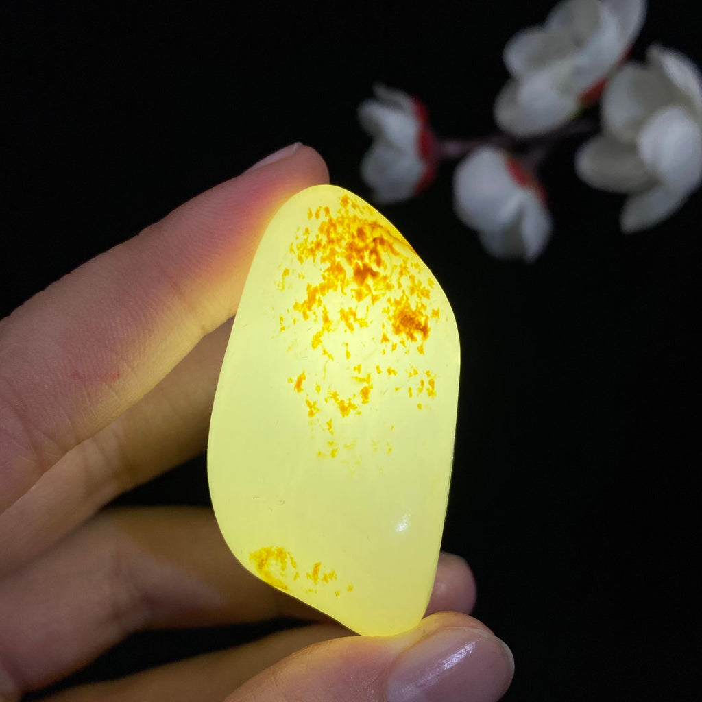 和田玉洒金皮籽料原石（40g）