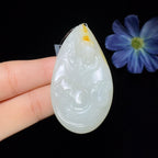 秒杀和田玉籽料挂件龙行天下（29.6g）