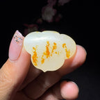 和田玉籽料挂件如意（7.7g）