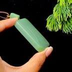 和田玉碧玉粉绿无事牌（40.3g）