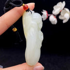 和田玉籽料【财神爷】（89.5g）