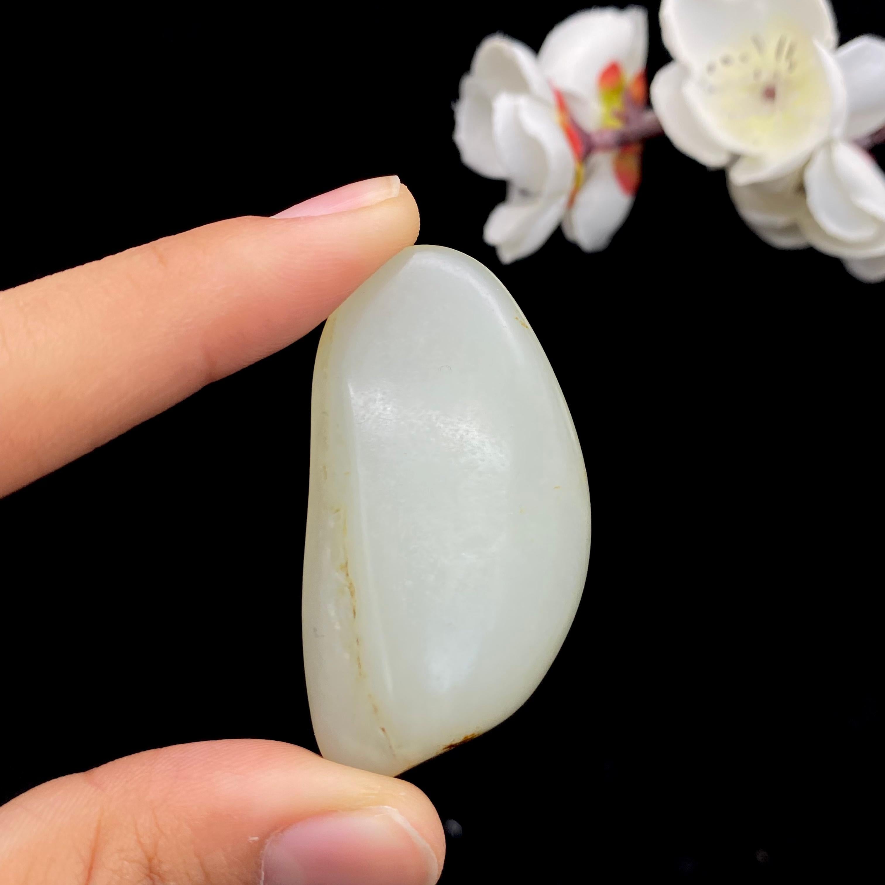 和田玉洒金皮籽料原石（29.3g）