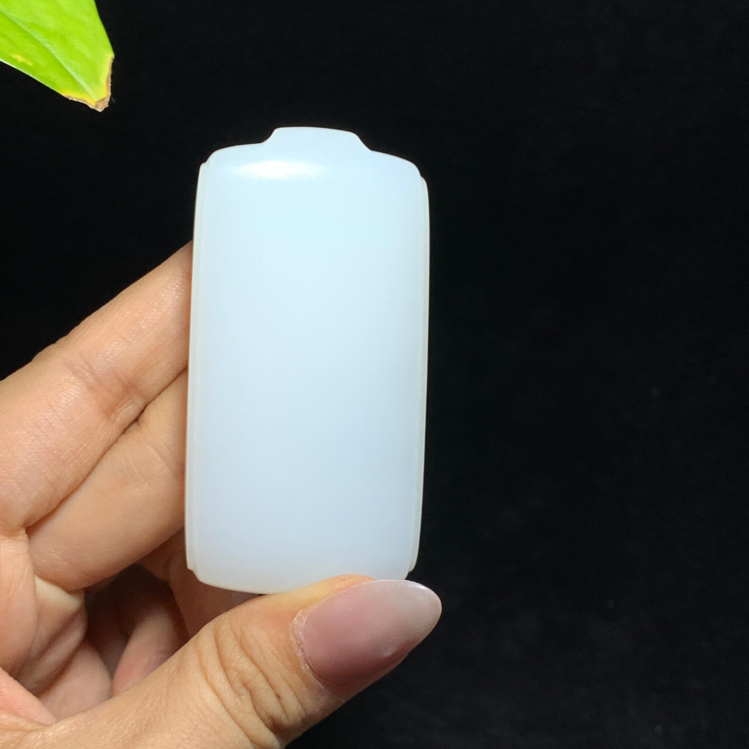 和田山料白玉无事牌挂件（70.9g）