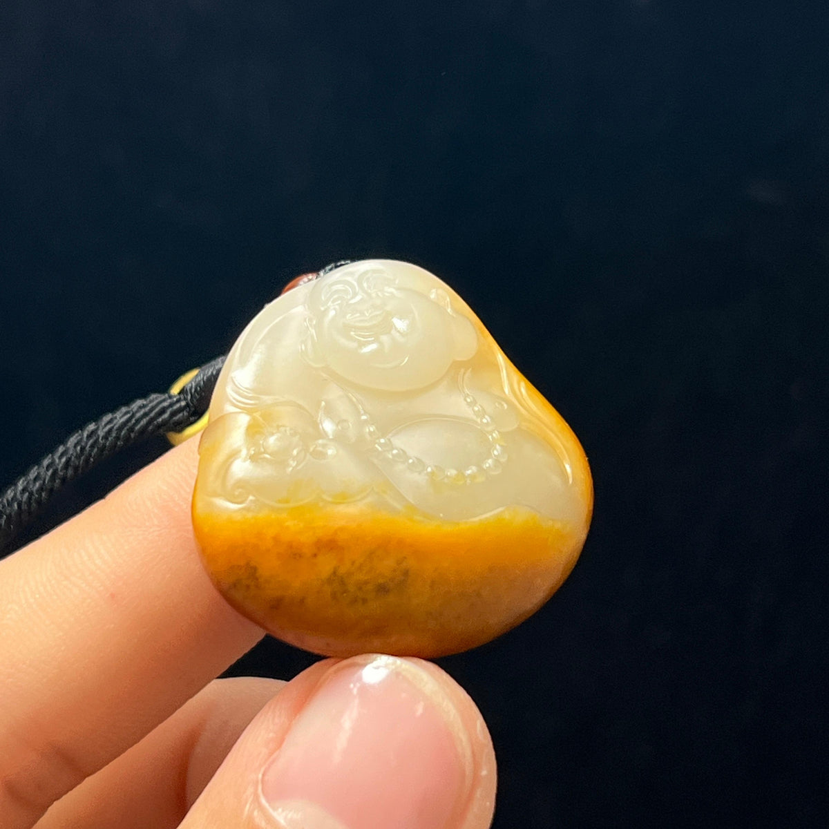 和田玉籽料弥勒佛（19.0g）