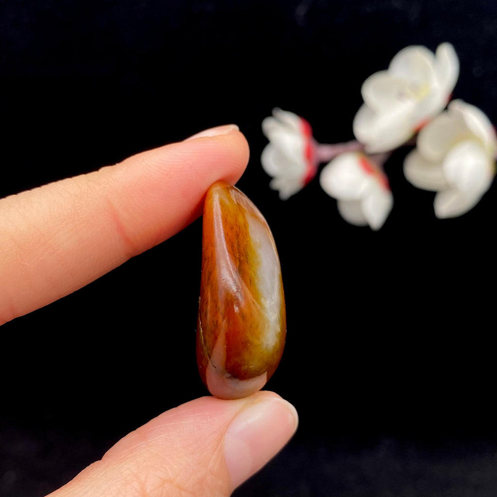 和田玉红沁皮籽料（15.4g）