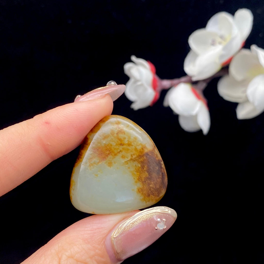 和田玉聚红皮籽料吊坠籽（13.8g）