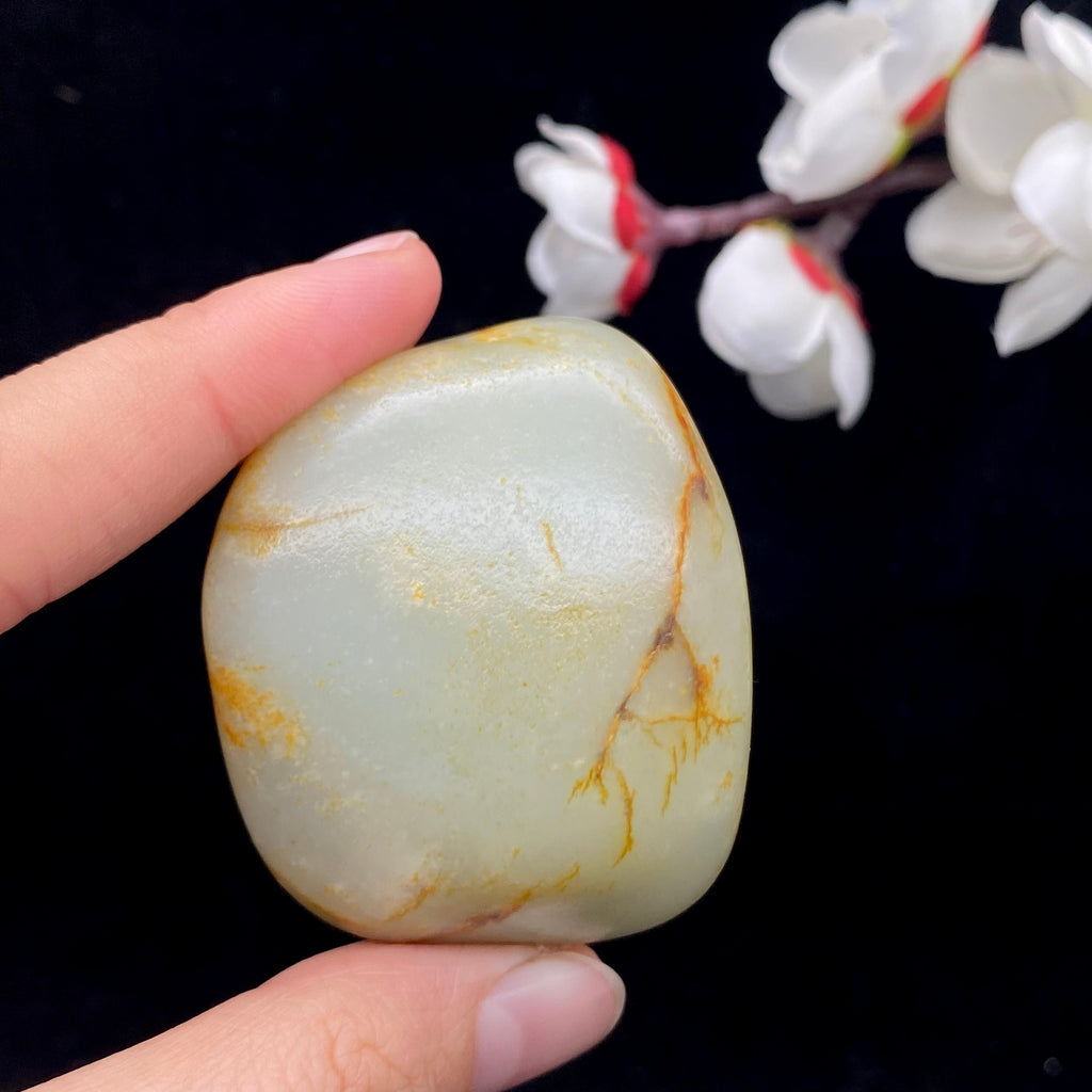 和田玉洒金皮籽料男士挂件（72.3g）