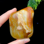 和田玉黄沁皮籽料（222.2g）